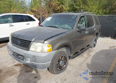 2003 Ford Explorer Xls from USA, damaged, VIN 1FMZU72K43ZB41300